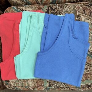 The Limited set of three (3) ladies tank tops. NWOT.